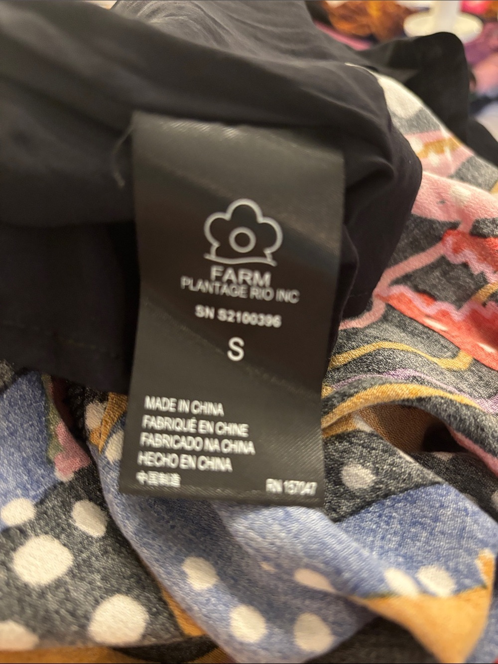 Farm Rio Under The Sea Maxi Dress S - Picture 8 of 8